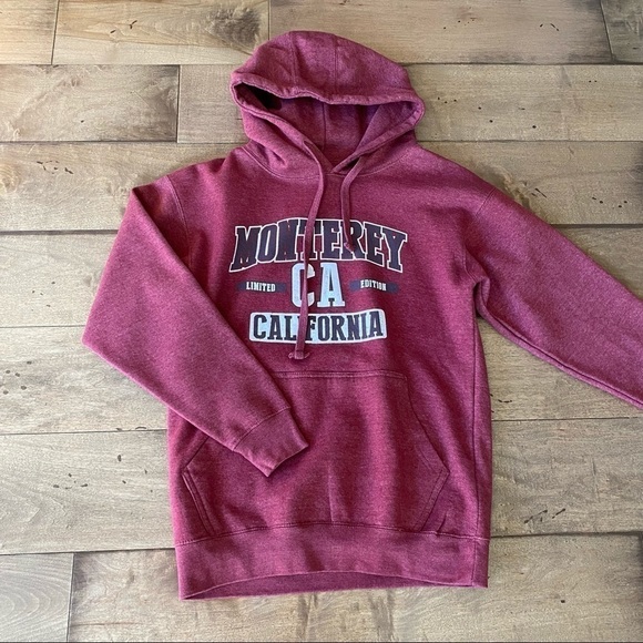 Monterey California Hoodie Pullover Sweatshirt S - Picture 5 of 5